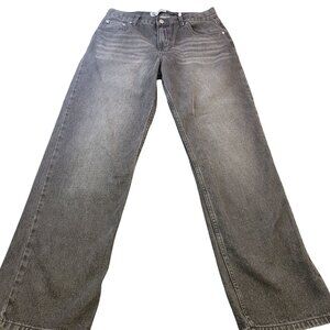 Levis Silvertab Stay Loose Jeans Cotton Black Womens Denim 20 Regular